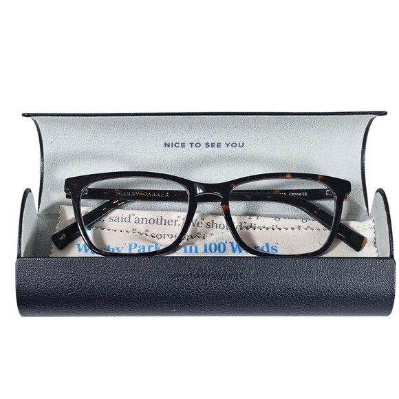 WARBY PARKER UNISEX WELTY M 200 BROWN TORTOISE 52-18 145 FRAMES ONLY - Picture 1 of 16